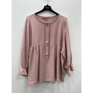 Marta - Poppy Skjorte - Rosa Blush