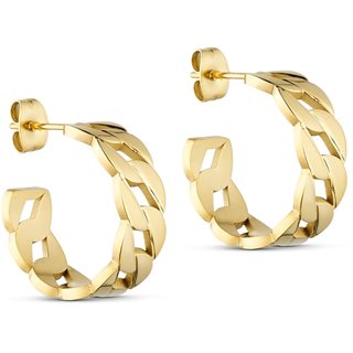 Marta - Jackline Øreringe - Guld - Onesize