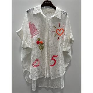 Marta - Ulla Skjorte - White - Onesize