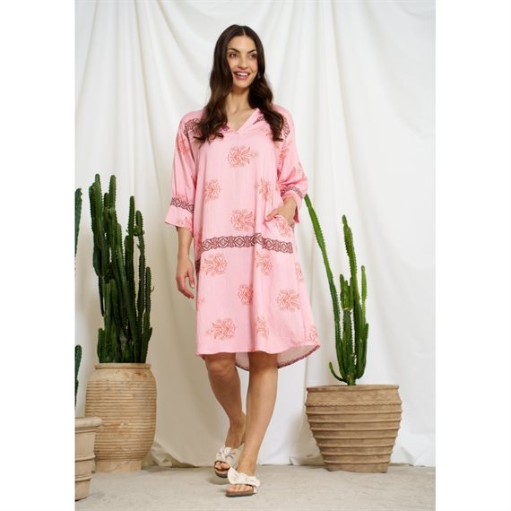 Marta - Benita Kjole - Rosa3454tpe