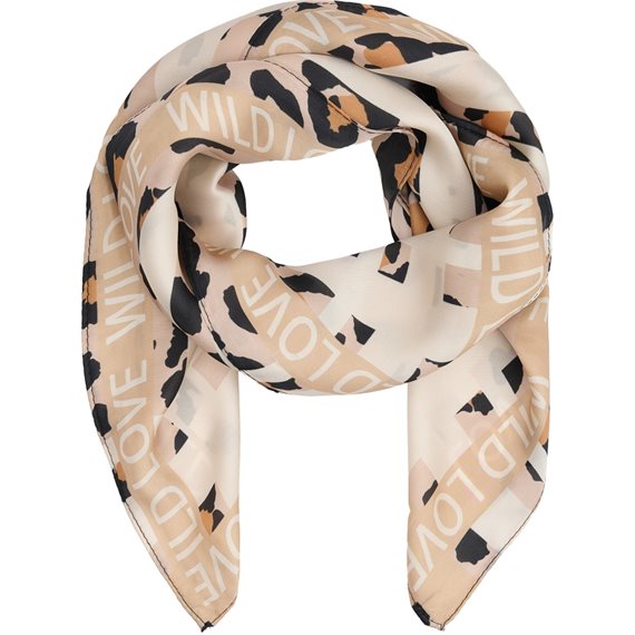 Marta - Juline Tørklæde - Beige - Onesize