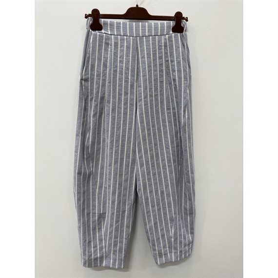Marta - Fausta Bukser - Blue Stripe