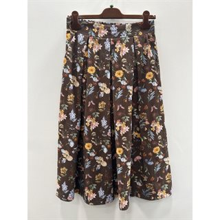 Marta - Ciela Nederdel - Brown Print