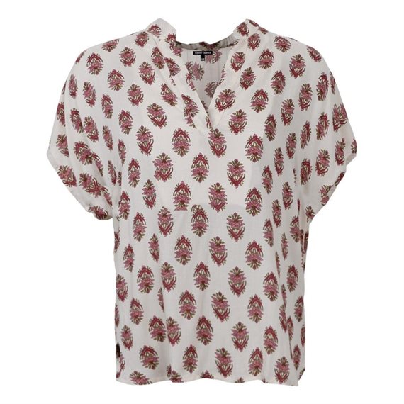 Black Colour - Stella SS Blouse - Noble Rose