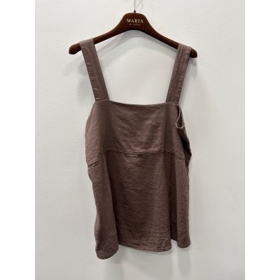 Marta - Abby Top - Cold Brown