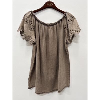 Marta - Randi Top - Choco - Onesize