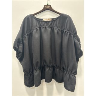 Marta - Saffron Blouse - Nero - Onesize