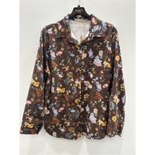 Marta - Magnolia Skjorte - Brown Print