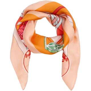 Marta - Juline Tørklæde - Orange - Onesize