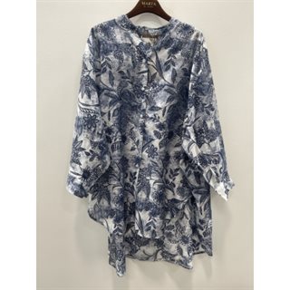 Marta - Lucca Shirt - Dark Blue - Onesize