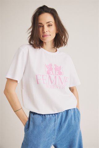 Luxzuz - Fefo T-shirt - White