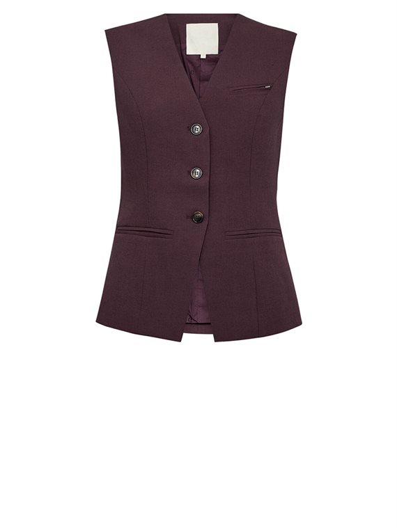 Gossia - Sharin Vest - Wine Plum
