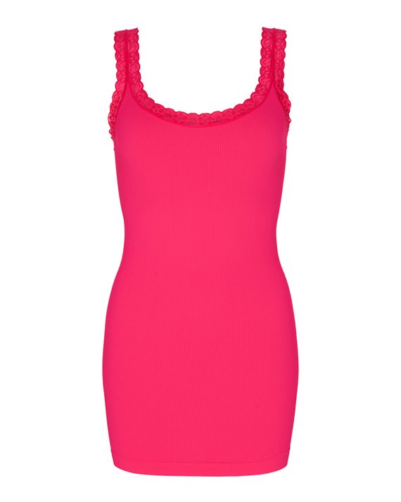 Tim & Simonsen - Frida Rib Top - Plus - Fragola - Onesize