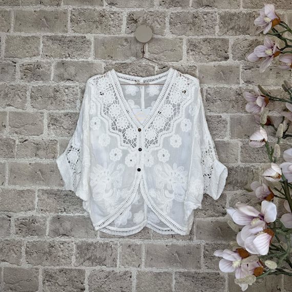 Cabana Living - Ajatsa - Bluse - Hvid - Onesize