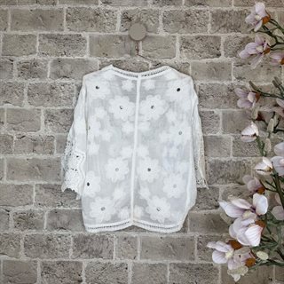 Cabana Living - Ajatsa - Bluse - Hvid - Onesize