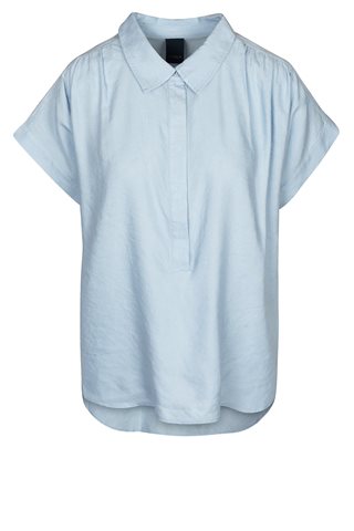 Luxzuz - Jardine Bluse - Brunnera Blue