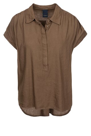 Luxzuz - Jardine Bluse - Deep Taupe