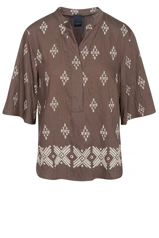 Luxzuz - Josiana Blouse - Chocolate Chip