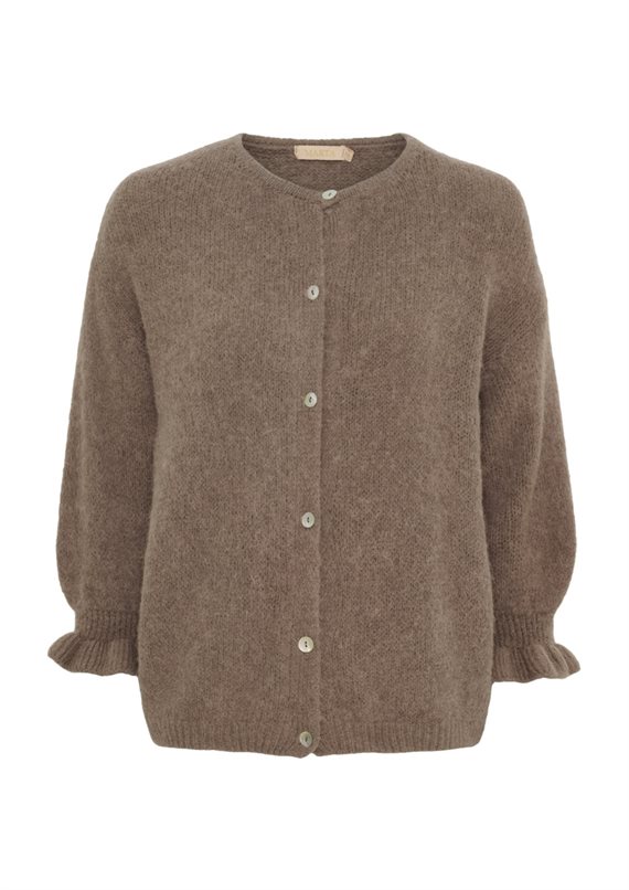 Marta - MdcJuliana - Strik cardigan - Fango