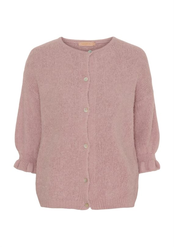 Marta - MdcJuliana - Strik cardigan - Old pink