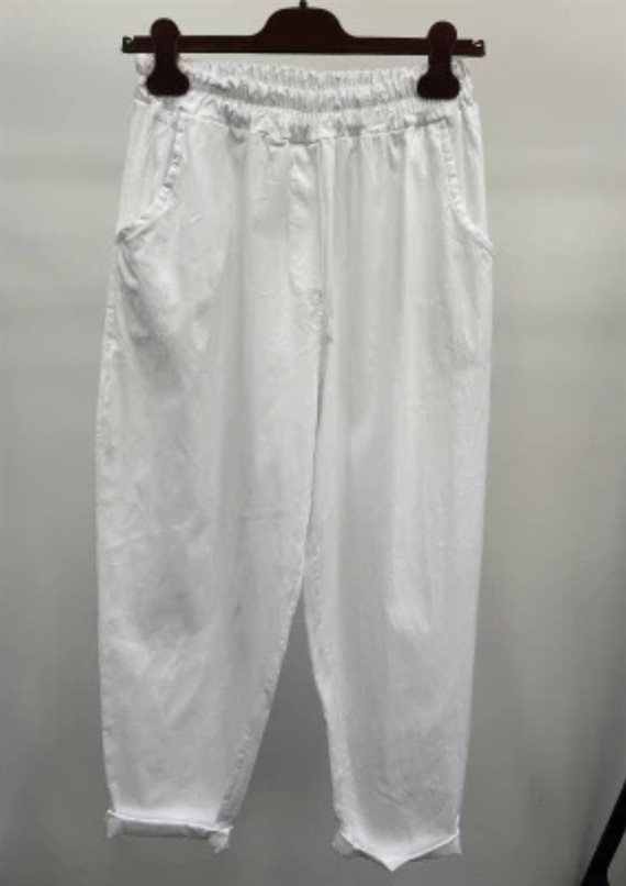Marta - Raffaella Bukser - White - Onesize 
