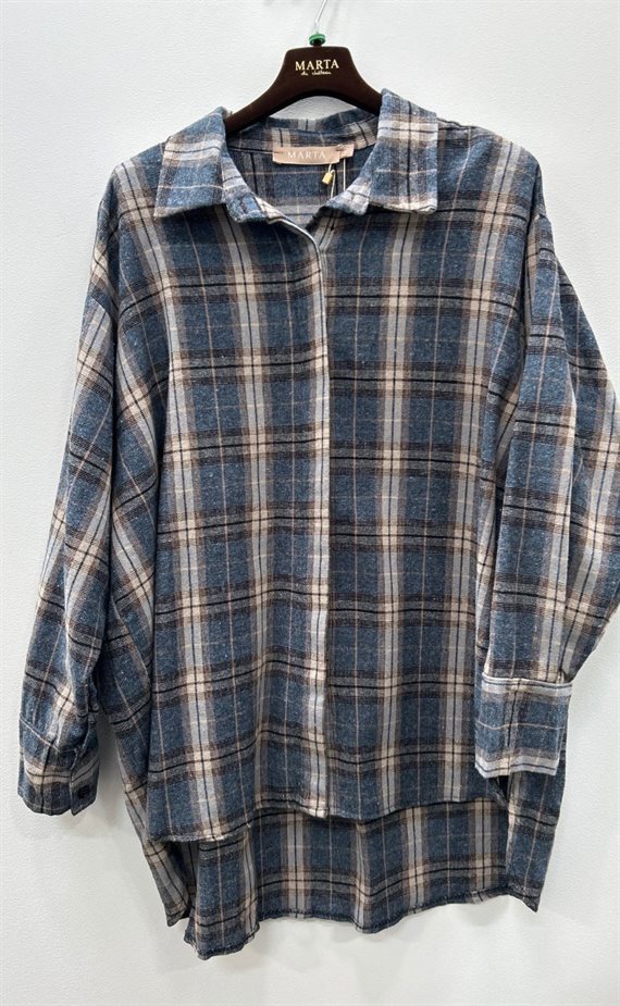 Marta - Orlanda Skjorte - Jeans - Onesize