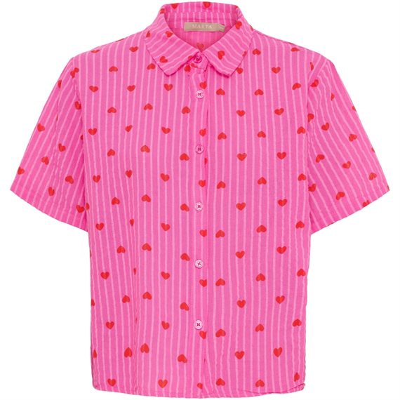 Marta - Stine Skjorte - Pink