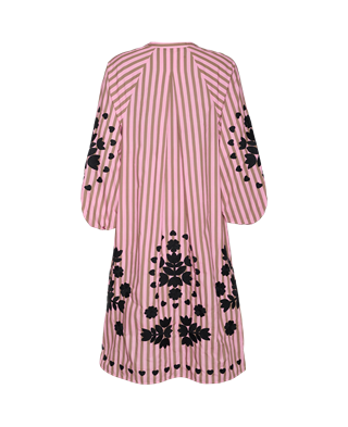 Sissel Edelbo - Rikke Kjole - Pink Stripes - Onesize