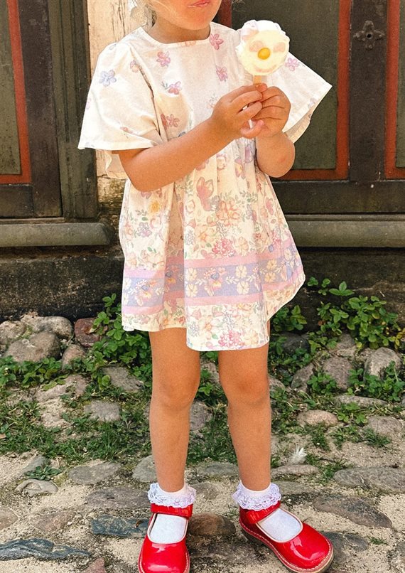 Sissel Edelbo - Mini Dress - Pastel - 3-4 år