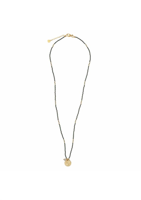 A Beautiful Story - Timeless Halskæde - Labradorite Guld - Onesize
