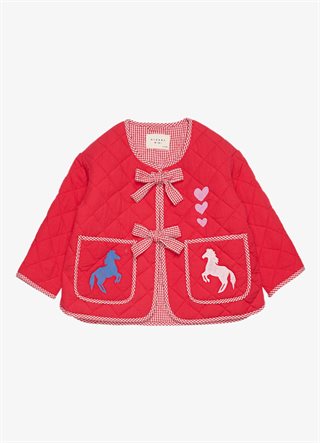 Sissel Edelbo - Penny Mini Jakke - Chinese Red