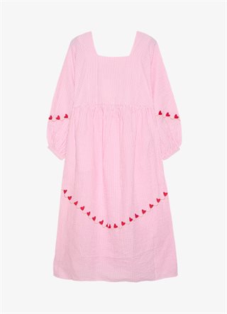Sissel Edelbo - Wenke Kjole - Pink Stripes - Onesize