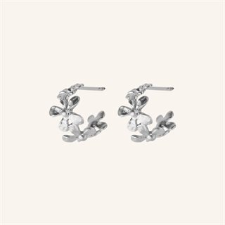 Pernille Corydon - Wild Poppy Hoops - Sølv - 10mm