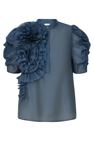 Gossia - Annsofi Blouse - Dusty Blue