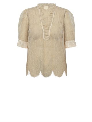 Gossia - Amar Gold Bluse - Creme Gold
