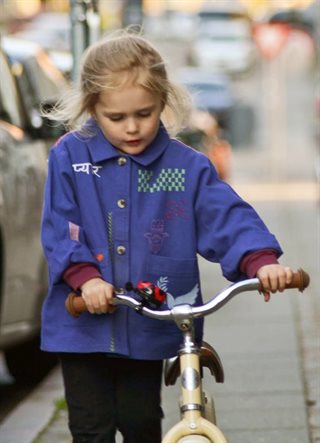 Sissel Edelbo - My MINI Jakke - Ultramarine Blue