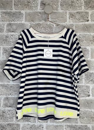 Cabana - Laisa T-shirt - Blu - Onesize