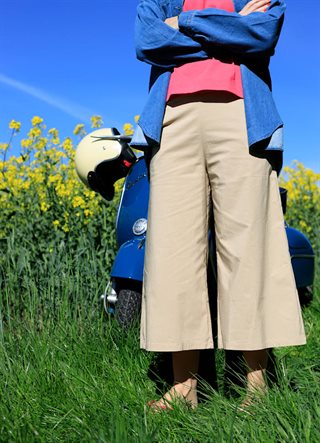 Black Colour - Davina Culotte Bukser - Sand