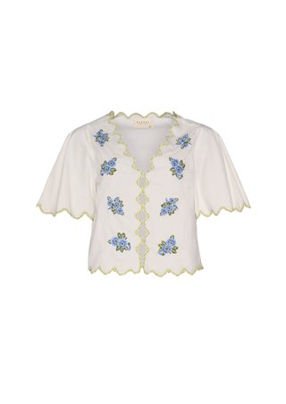 Sissel Edelbo - Blueflower Top - Onesize
