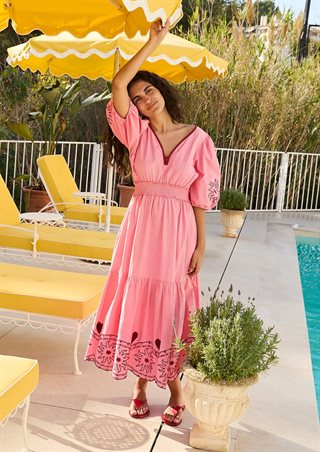 Sissel Edelbo - Geenie Kjole - Greanium Pink - Onesize