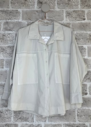 Cabana - Bara Skjorte - Beige - Onesize