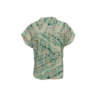 Black Colour - BCLuna Andrea top - Green