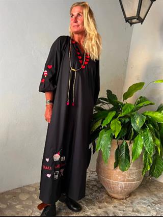 Wauw - Heart Kjole - Black