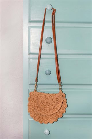 Black Colour - Crochet Mini Taske - Nature - Onesize